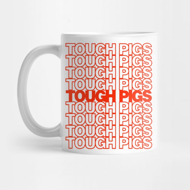 ToughPigs - shopping bag logo by ToughPigs